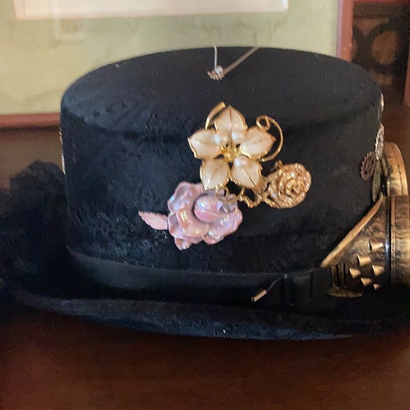 Steam punk male & female hats. One of a kind. Lotsa love put into these by me 😘 - Picture 12 of 13